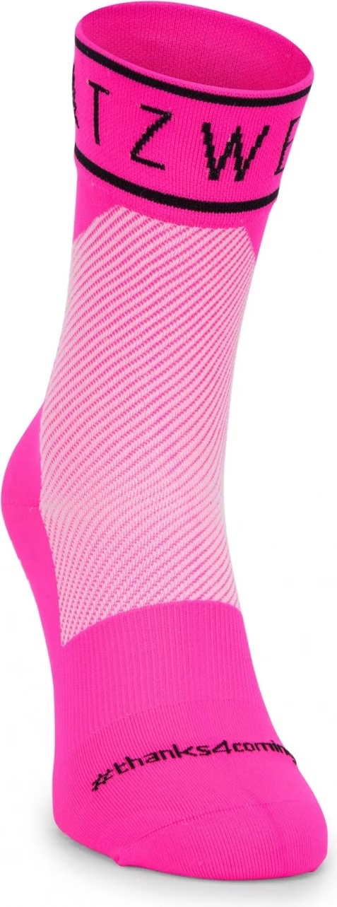 Sokz Long-Cut Cycling One Size Pink