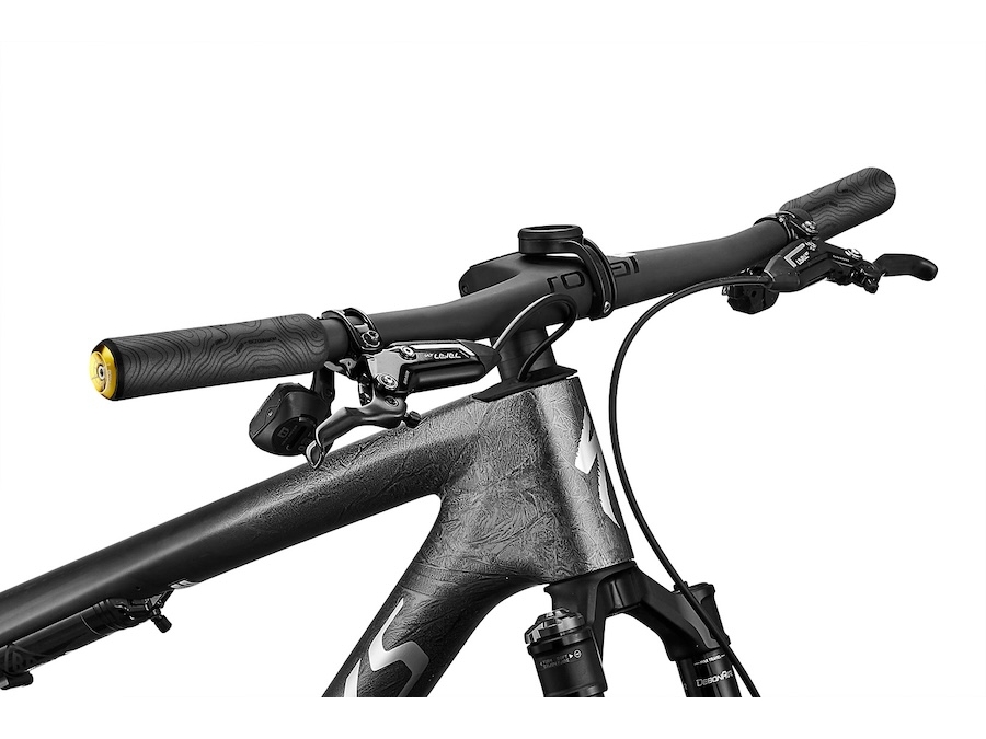 Mtb Grip Trail Silcolite Topo Black