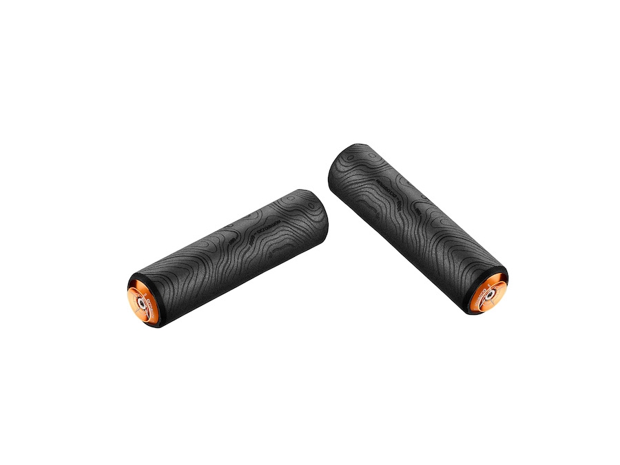 MTBGrip Trail Silcolite Topo Orange Plug