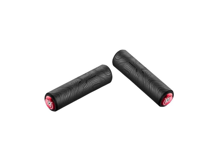 Mtb Grip Trail Silcolite Topo Red Plug