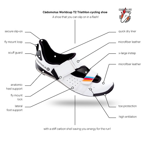 Worldcup T2 Tri (sprint) Bianco